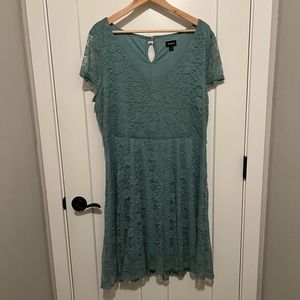 Torrid Teal Dress 1